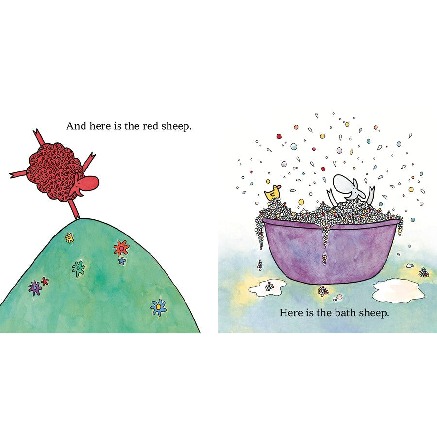 Where Is The Green Sheep? Board Book