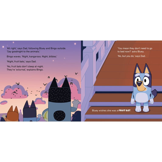 Bluey: Fruit Bat: A Glow-In-The-Dark Book