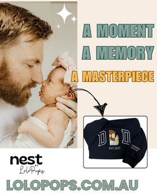 Personalised Father’s Day Sweater – PREMIUM DAD SWEATER Edition