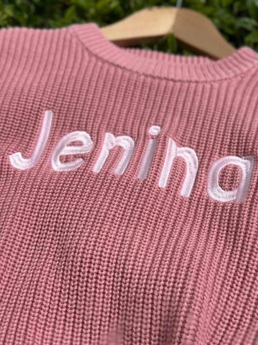 Personalised Baby Sweaters