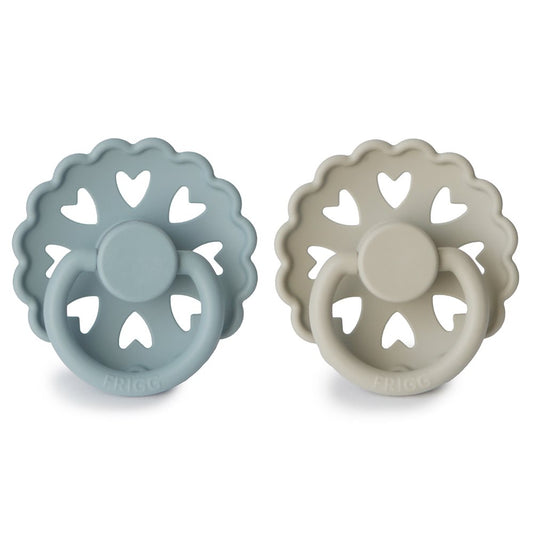 FRIGG Fairytale - Round Silicone 2-Pack - Ole Lukoie/Clumsy Hans