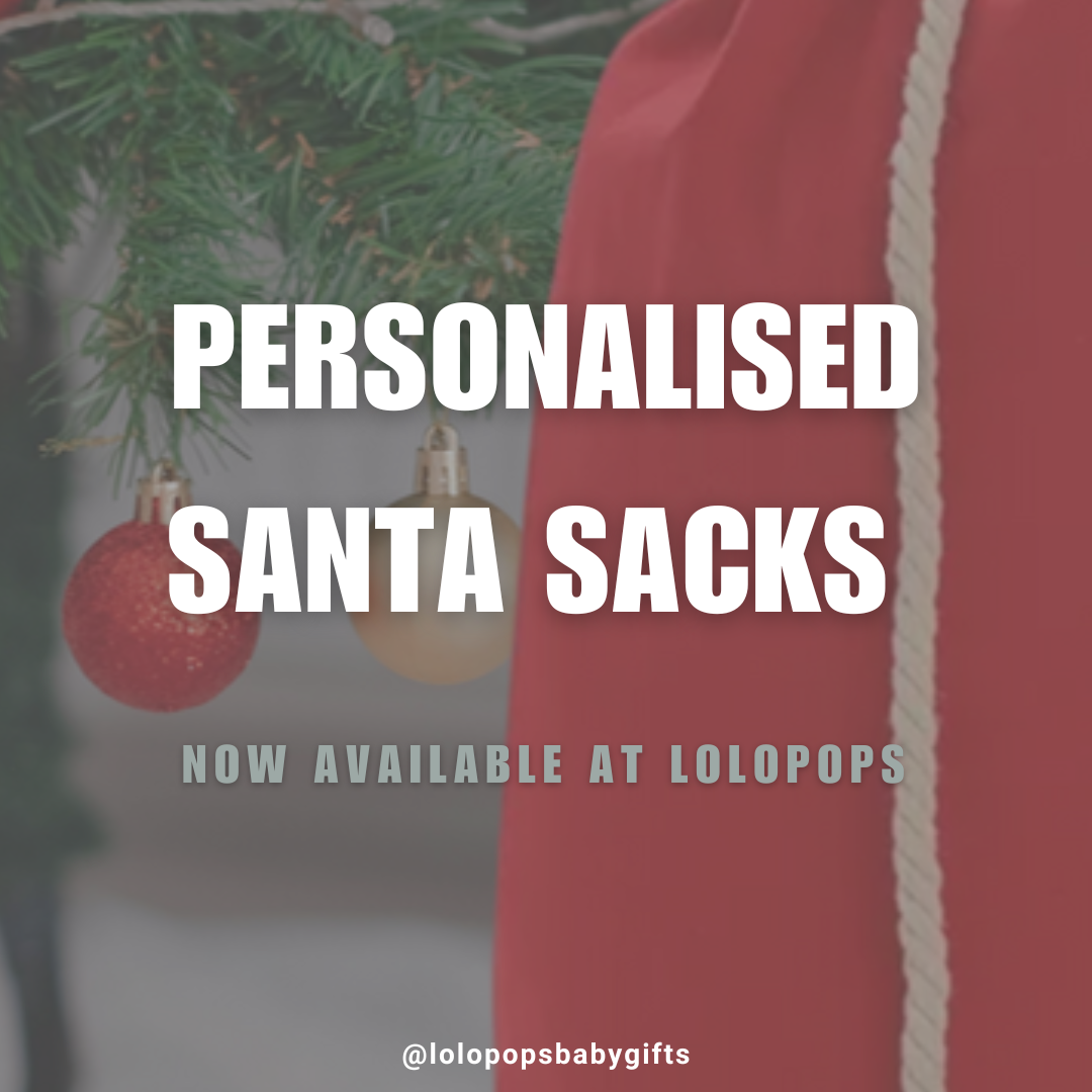 Embroidered Personalised Santa Sacks