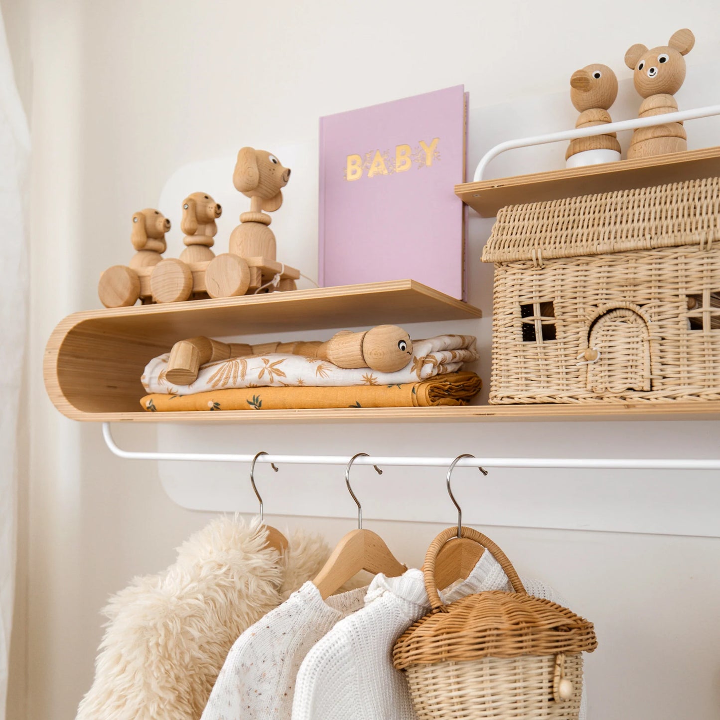 Mini Baby Book Lilac Boxed