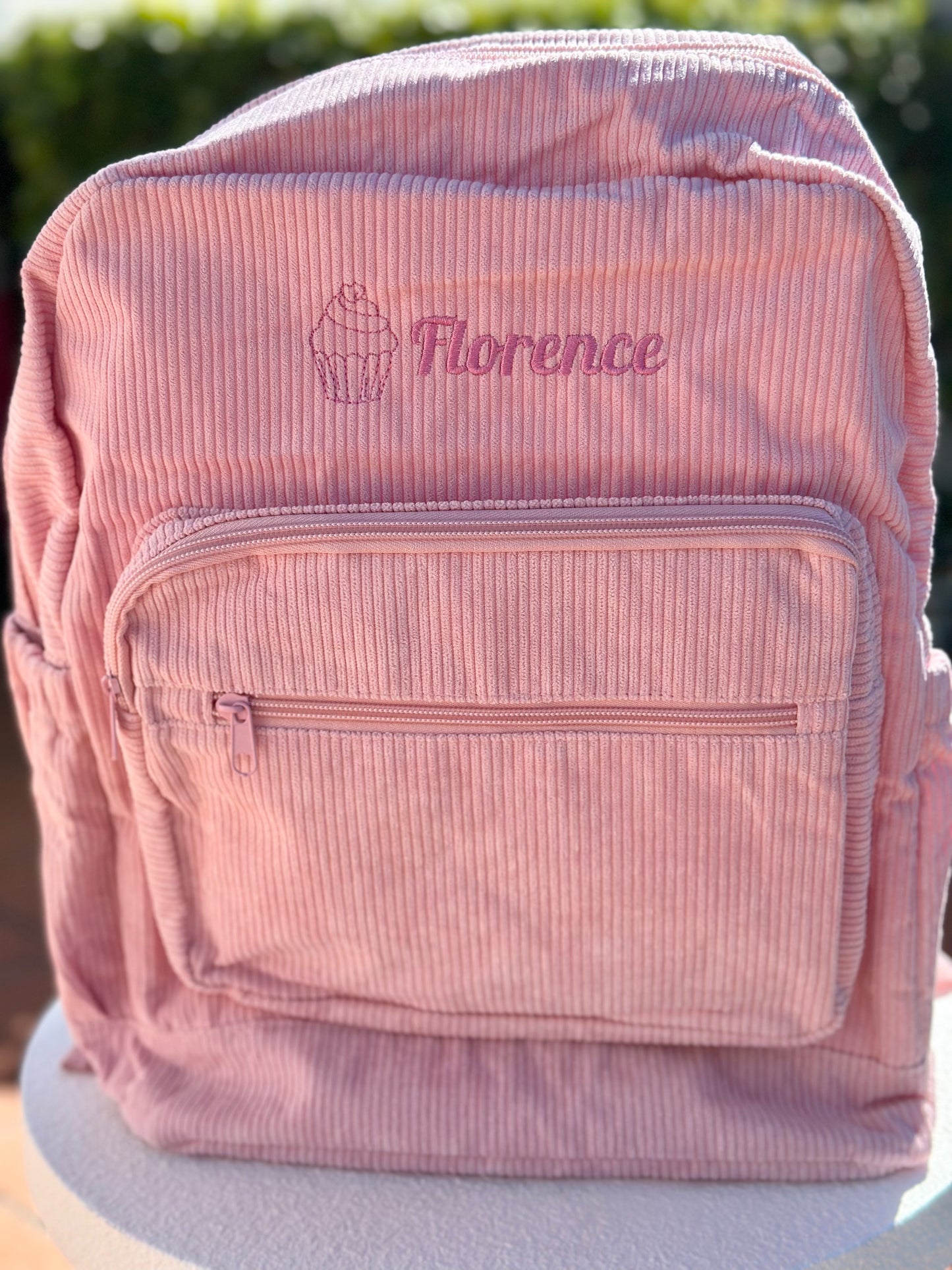 Colour Me Corduroy: Personalised Corduroy Backpack for Kids