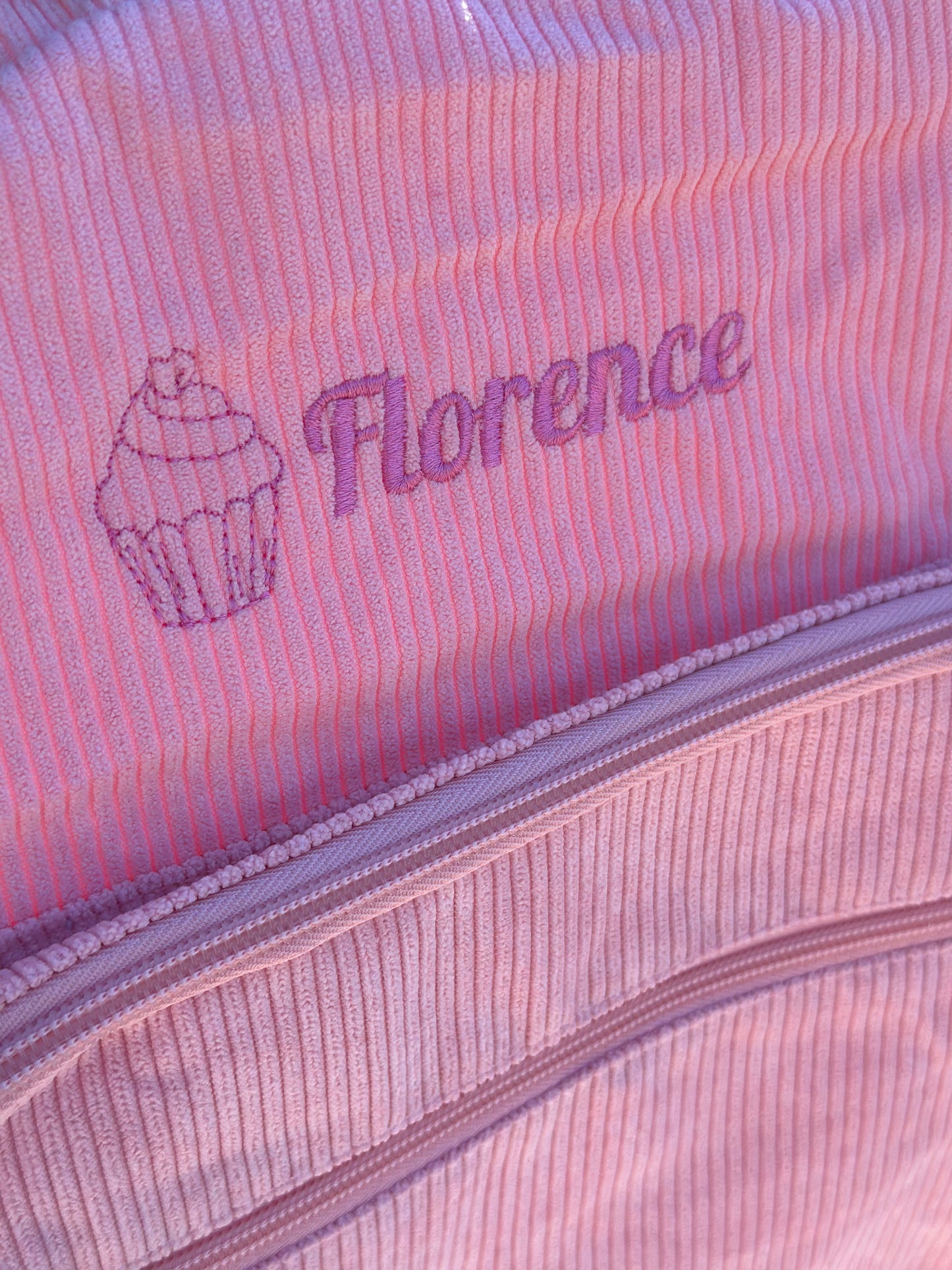 Colour Me Corduroy: Personalised Corduroy Backpack for Kids
