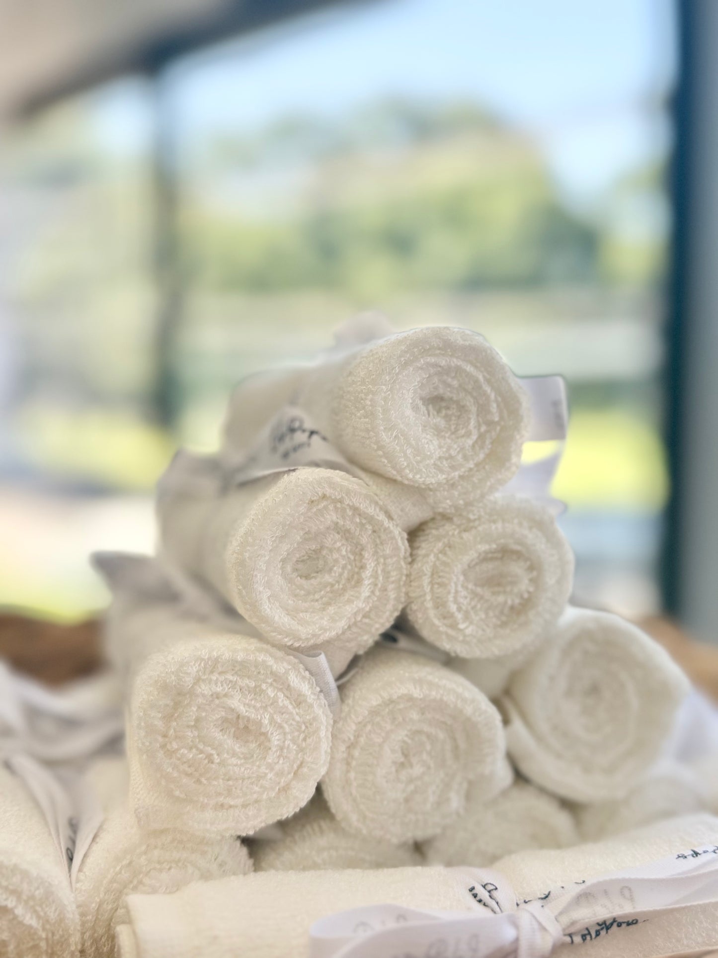 100% Organic Bamboo Washcloths Individual