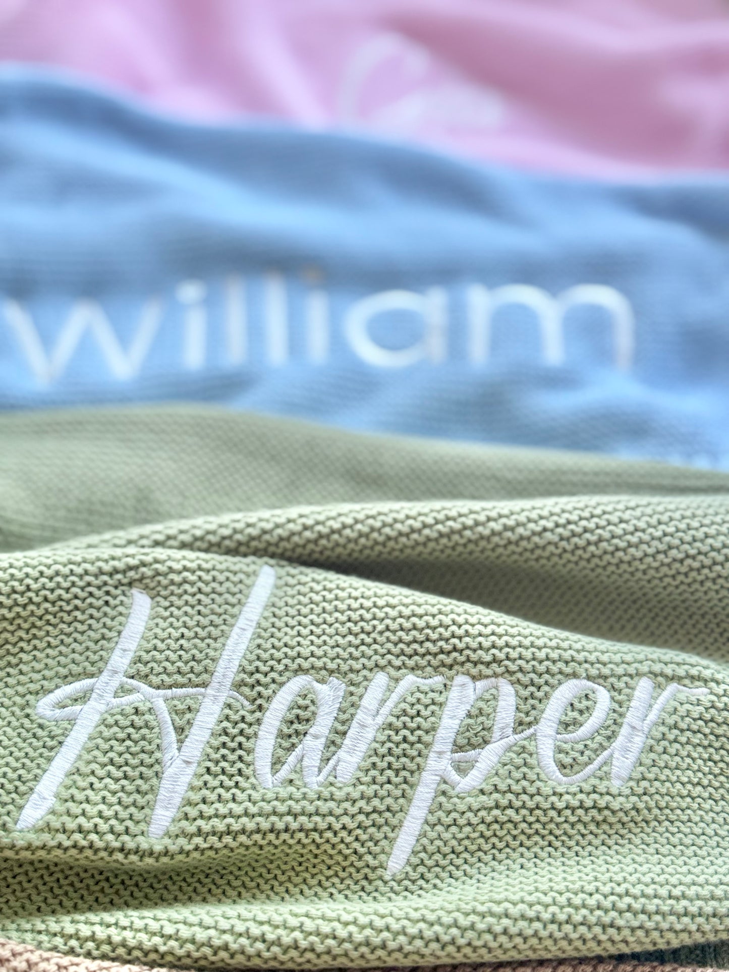 Personalised Baby Blankets