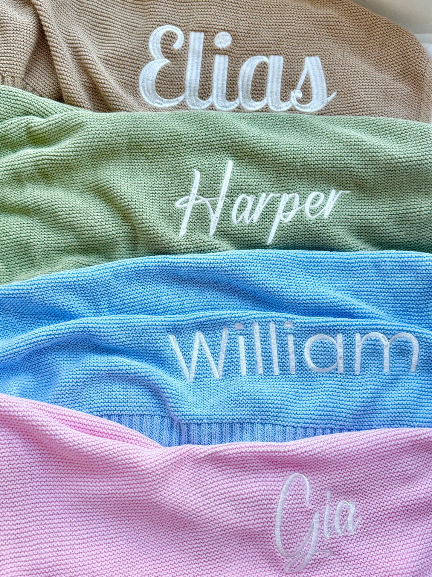 Personalised Baby Blankets