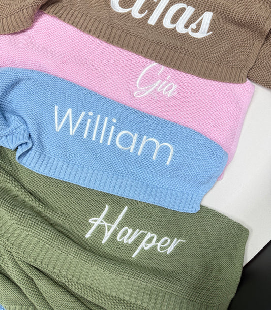 Personalised Baby Blankets