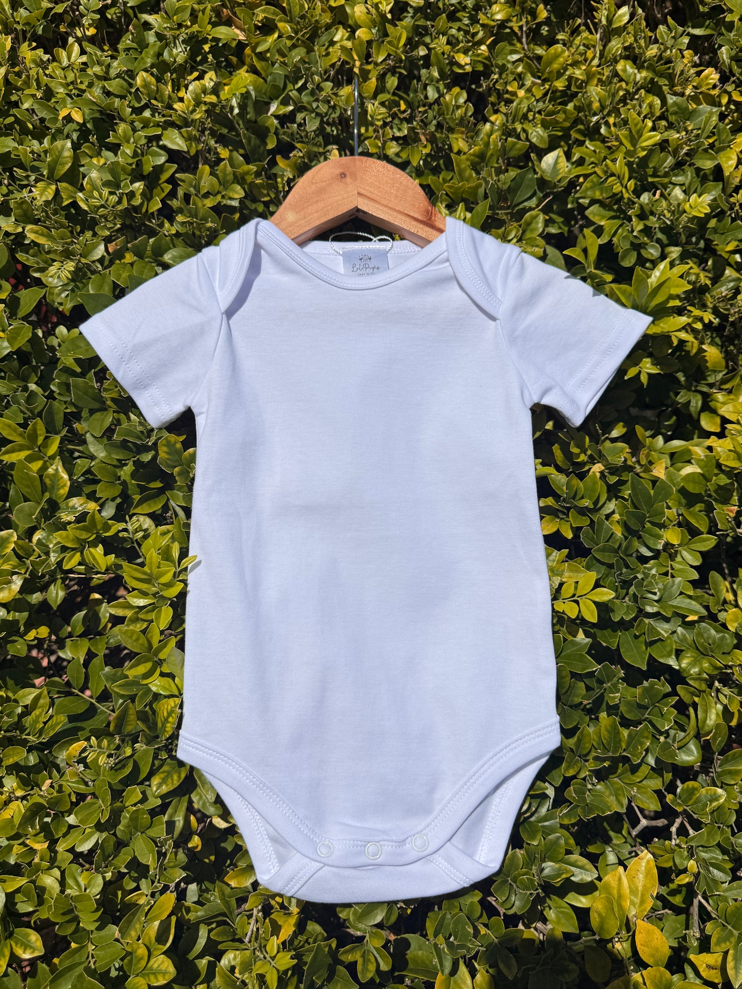LoloPops White Cotton Bodysuits
