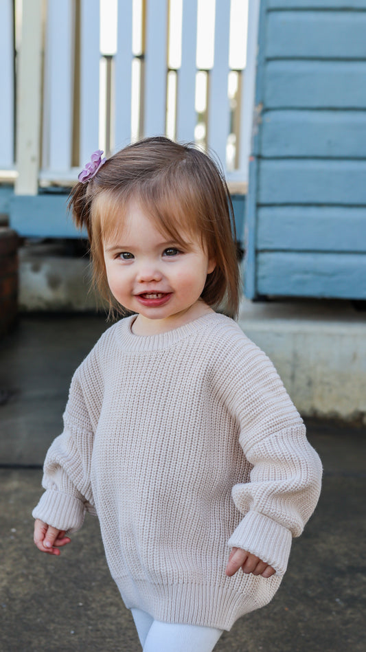 Molly Cream Knitted Jumper
