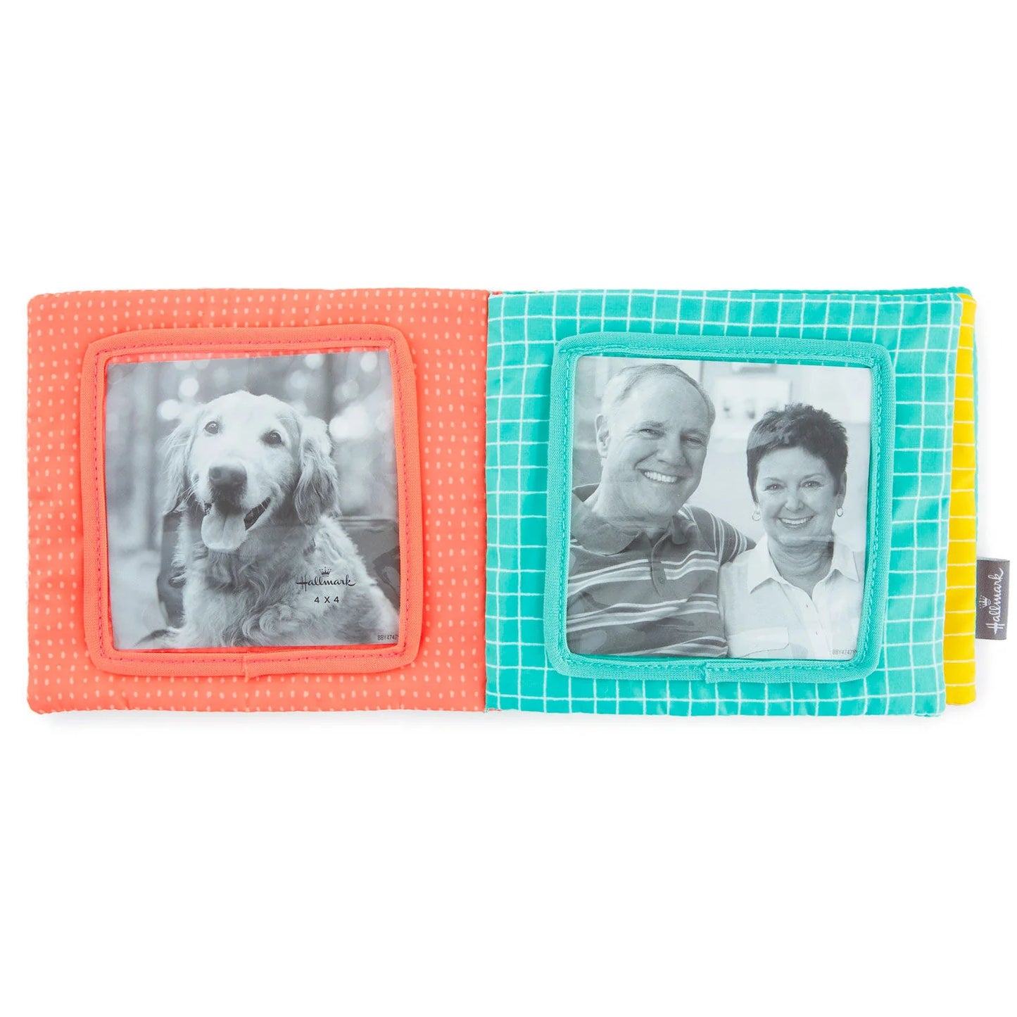 Hallmark My Family Soft Photo Book/Photo Album - PVC-free Memory Collection Book/Soft Baby Book - 8.5" x 6.5" x 0.75"