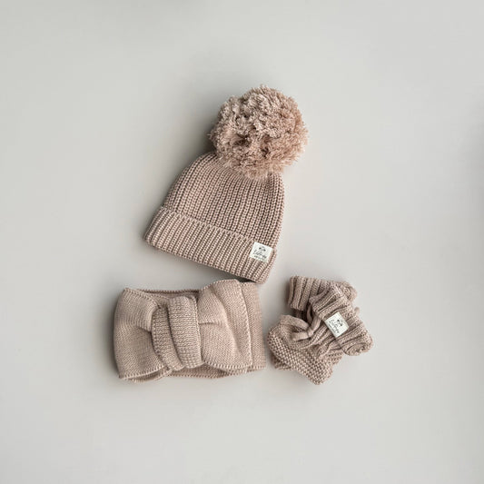 Knitted Baby Beanies