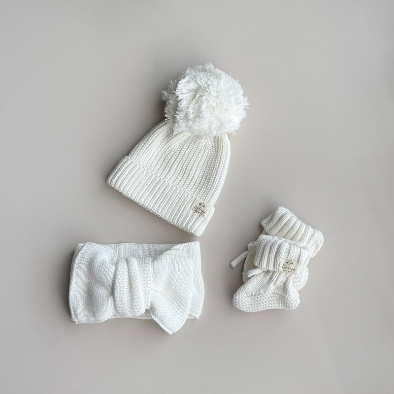 Knitted Baby Beanies