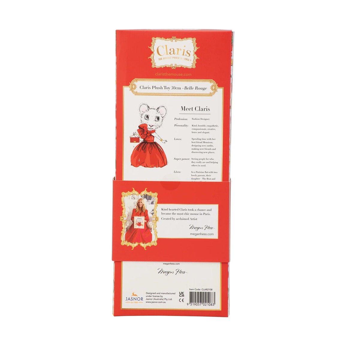 Claris Plush 30cm - Belle Rouge
