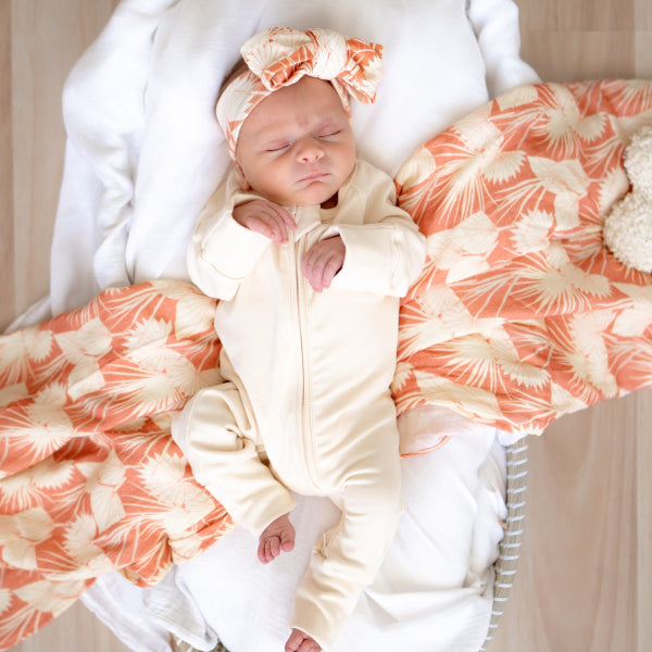 Boho Baby Palms Swaddle Wrap