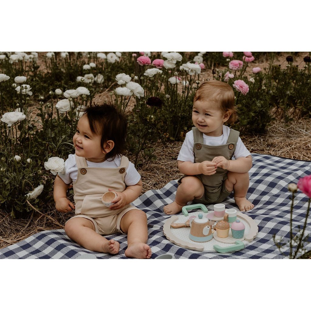 Leo Organic Cotton Overalls