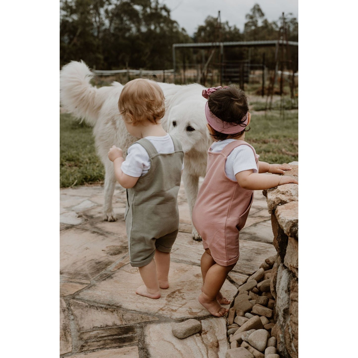 Leo Organic Cotton Overalls