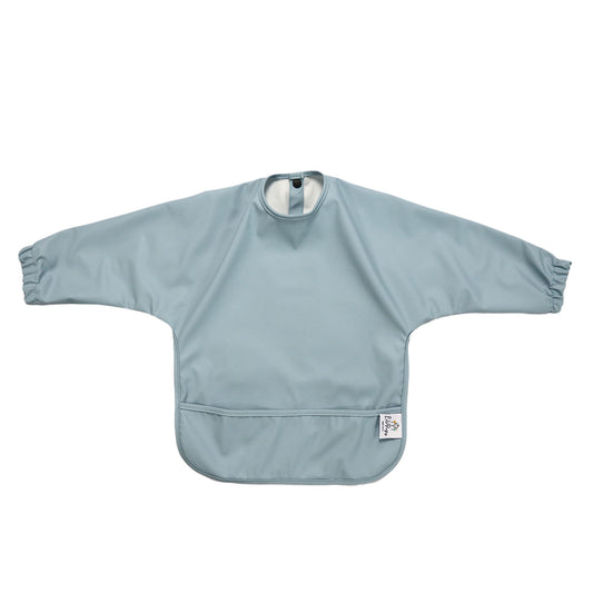 Waterproof Long Sleeve Baby Smock I Sky
