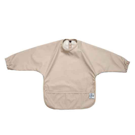 Waterproof Long Sleeve Baby Smock I Cotton Candy