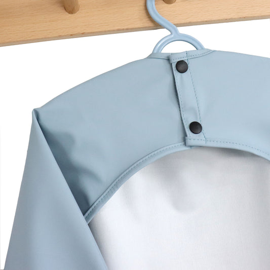 Waterproof Long Sleeve Baby Smock I Sky