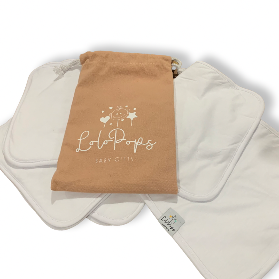 **SPECIAL**Cotton Burp Cloths (Set of 4)