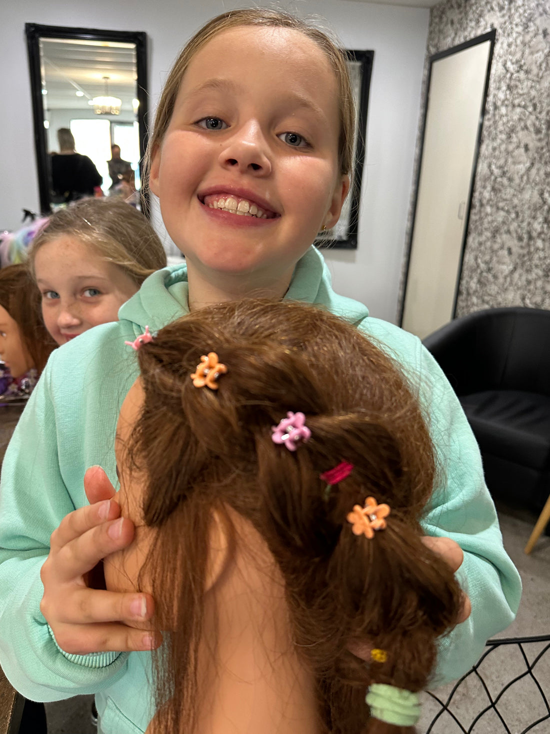 ✨ Glitter & Braids Holiday Workshop – A Sparkling Success! ✨