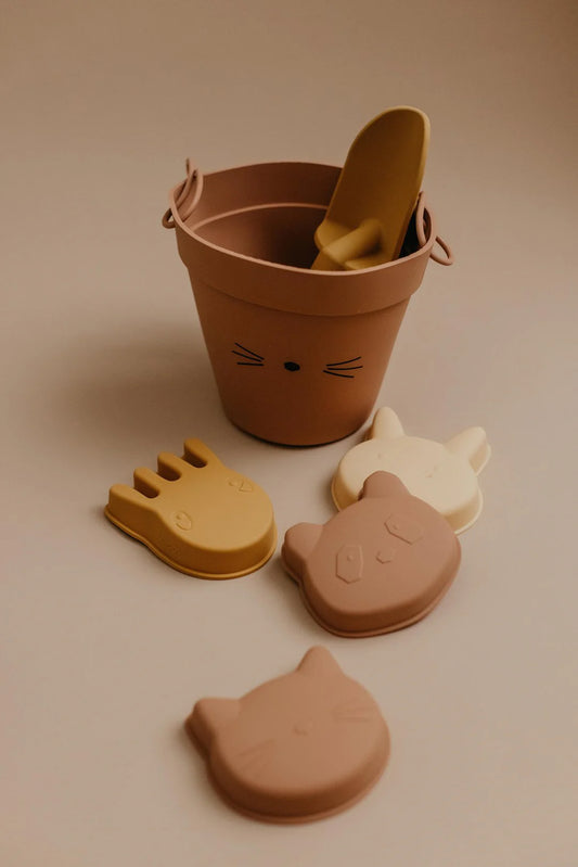 Beach Bucket Set Pink Cat