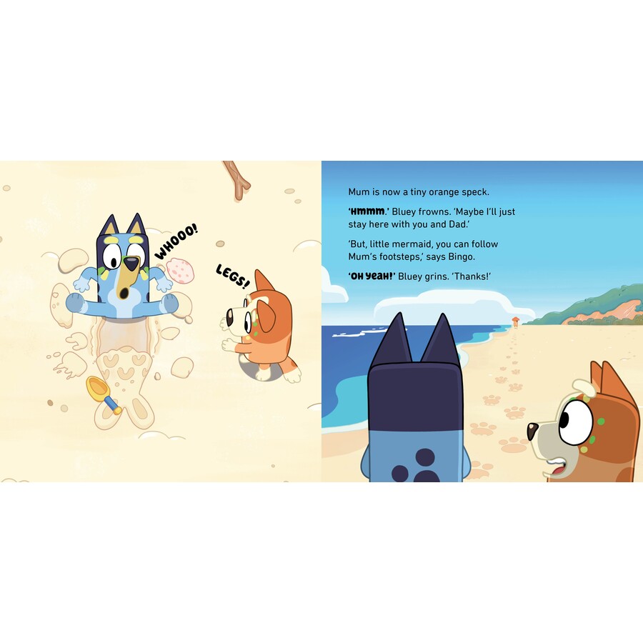 Bluey: The Beach: A Lift-The-Flap Book