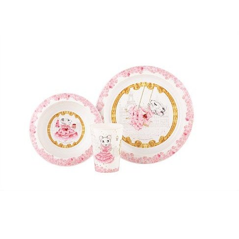 Claris 3PC Mealtime Dinner Set