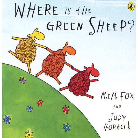 Where Is The Green Sheep? Board Book