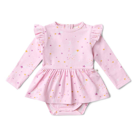 Twinkle Long Sleeve Organic Dress