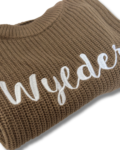 Personalised Baby Sweaters