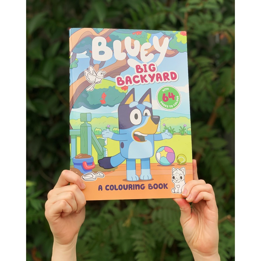 Bluey: Big Backyard A Colouring Book