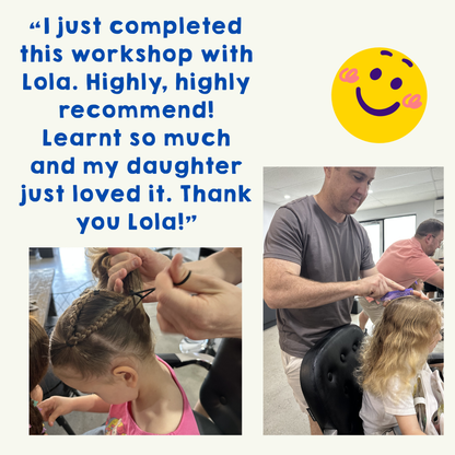 2026 Daddy Daughter Hair Workshops