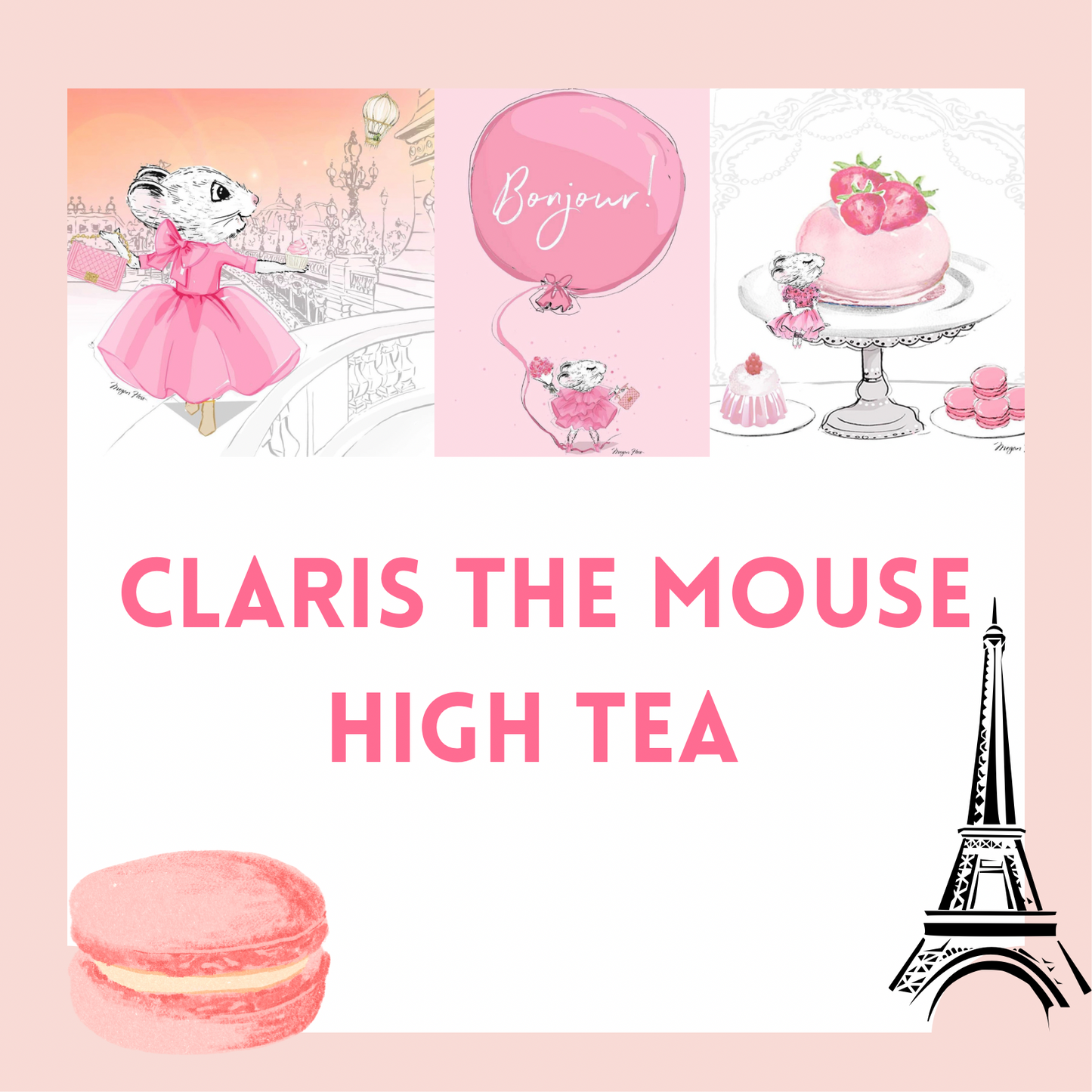 Claris the Mouse High Tea 💗