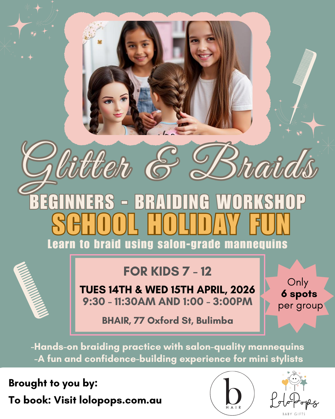 2026: TERM 1 BRAIDING WORKSHOP (BEGINNERS)