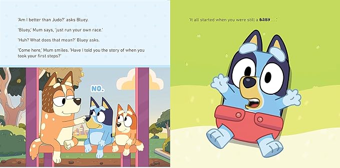 Bluey: Baby Race: A Hardback Picture Book