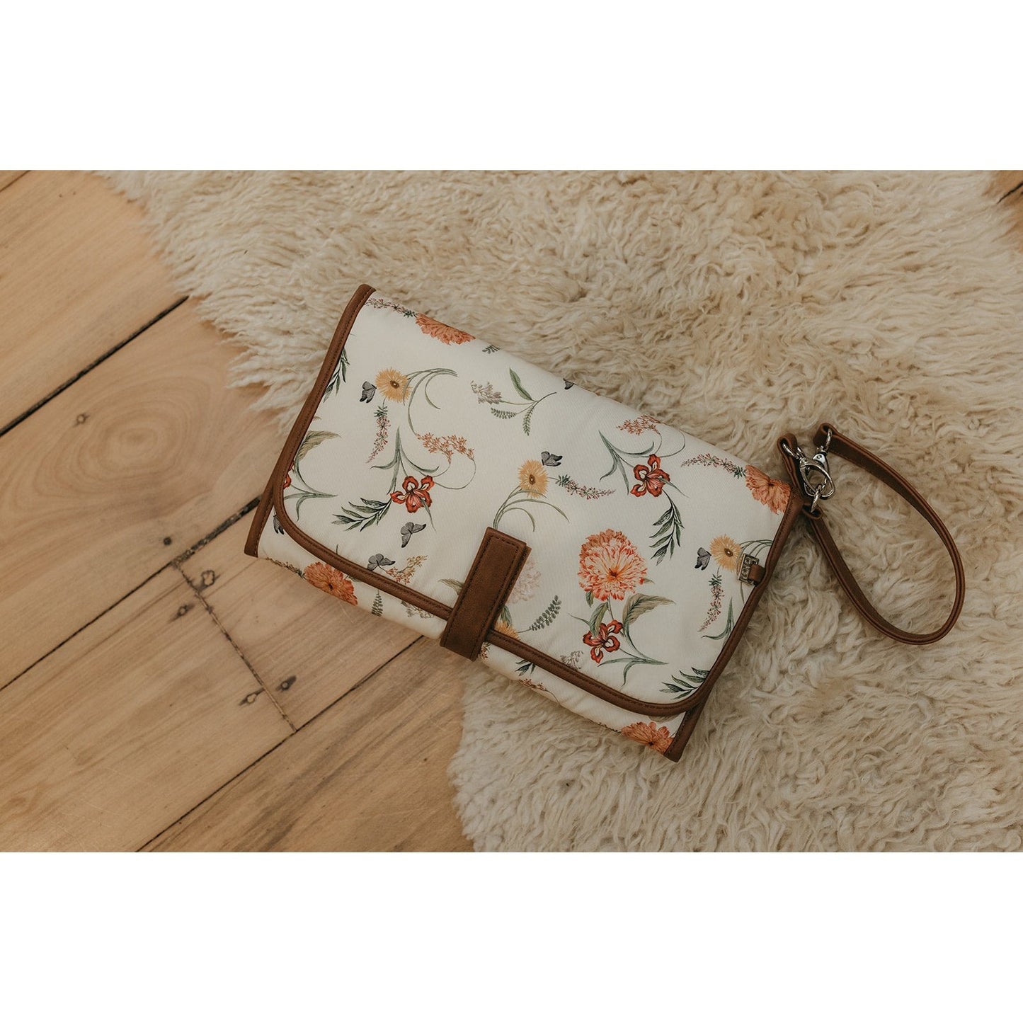 OiOi Change Mat Clutch - Wildflower