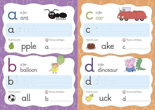 Peppa Pig: Practice With Peppa: Wipe-Clean First Letters