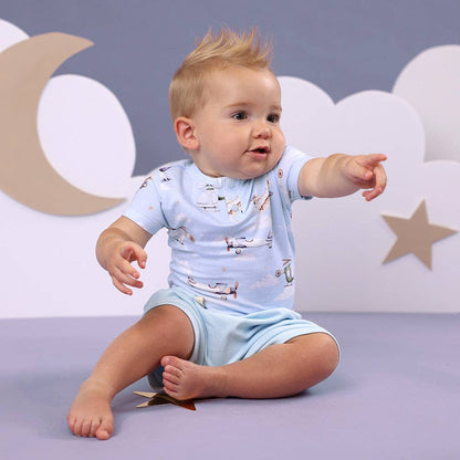 Taking Flight Short Sleeve Organic Bodysuit