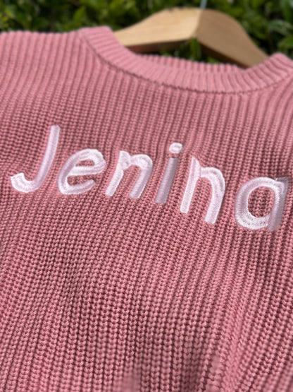 Personalised Baby Sweaters