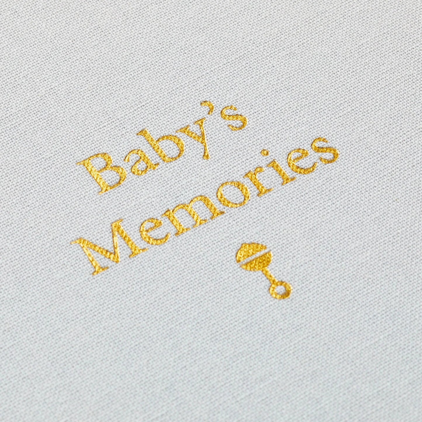 Baby's Memories Gray Memory Box