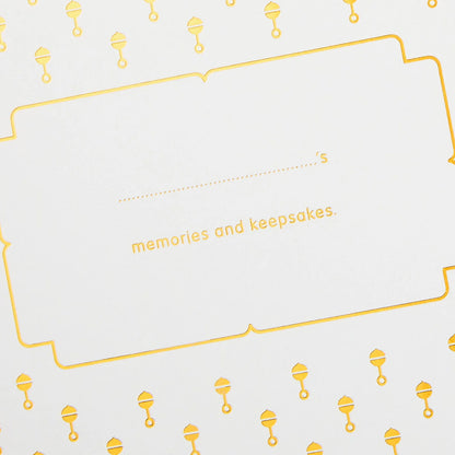 Baby's Memories Gray Memory Box
