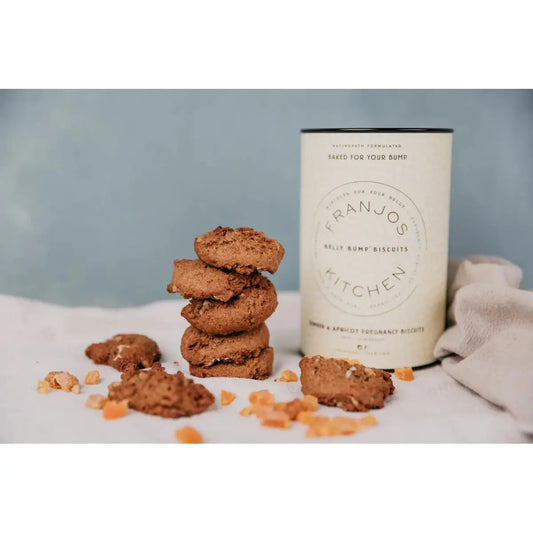 Belly Bump Pregnancy Biscuits - Ginger & Apricot