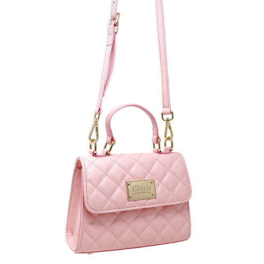 Claris Quilted Shoulder Handbag