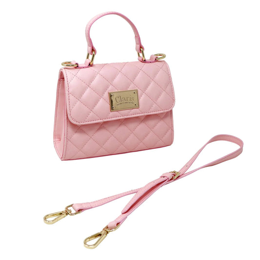 Claris Quilted Shoulder Handbag