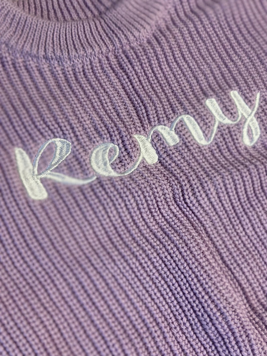Personalised Baby Sweaters