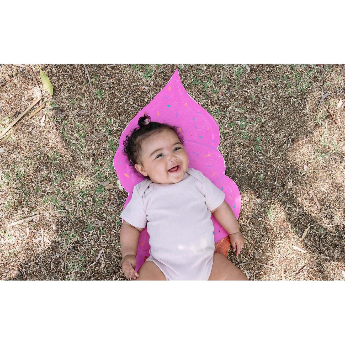 Serenity Pink Organic Cotton Ribbed Bodysuit