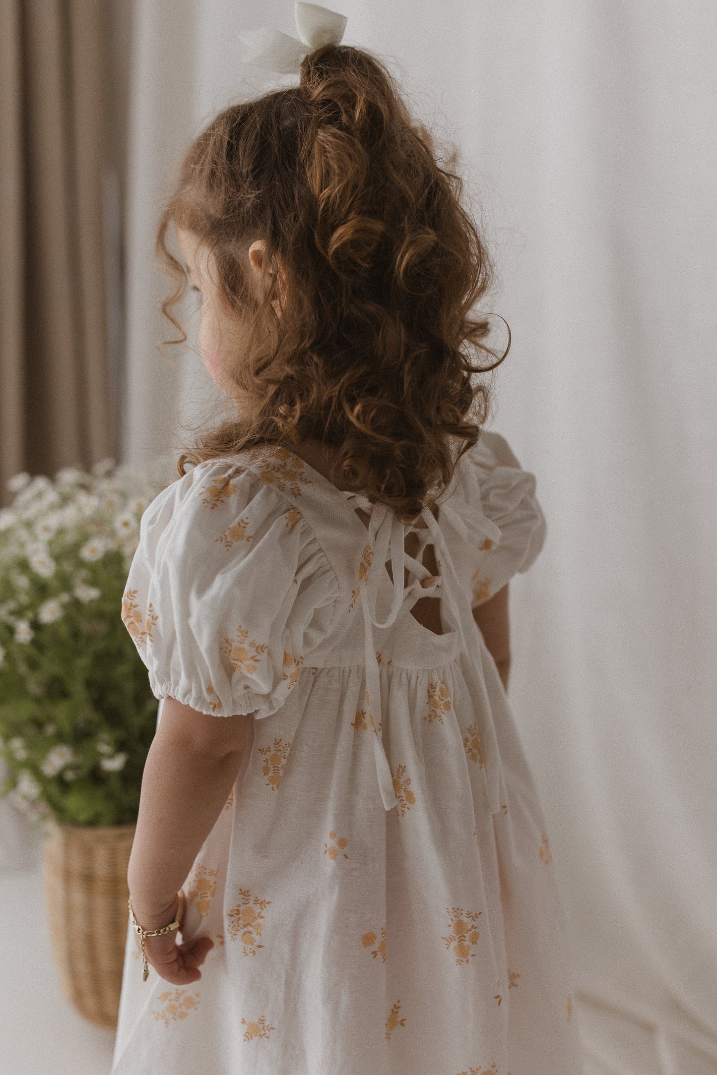 Fleur Dress | Golden Bloom